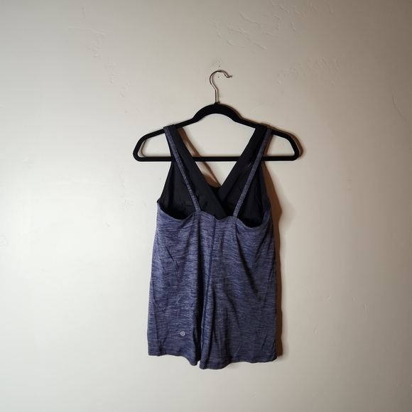 Lululemon Run For Gold Tank Top Navy Size 10 - Picture 3 of 6